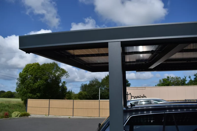 carport solaire photovoltaïque pleumeur bodou
