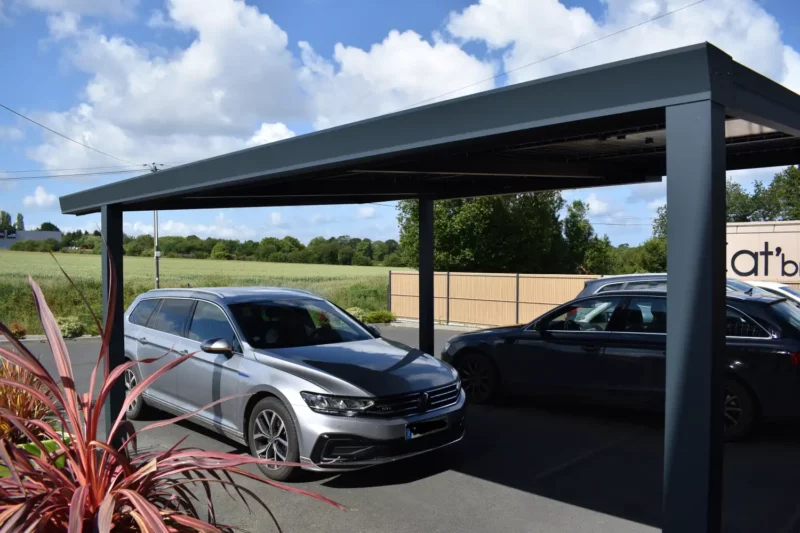 carport solaire photovoltaïque pour voiture